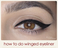 DIY Winged Eyeliner