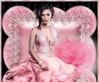 Glittery Pink Gown
