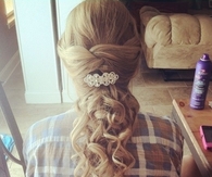 Curly hair