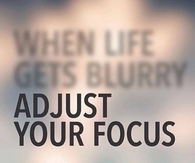 When life gets blurry