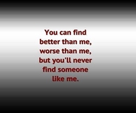 someone like me