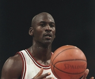 Michael Jordan (freethrow preperations)