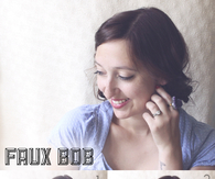 DIY Faux Bob