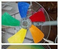 Colorful fan idea