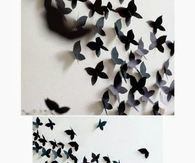 Beautiful butterfly wall decoration