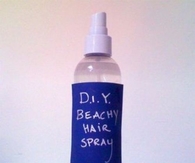 DIY Beach hair spray