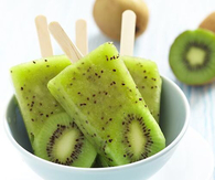 Lime fruit popsicles