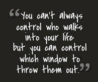 who walks in your life