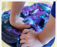 DIY Galaxy Slime