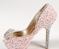 Pink High Heels with Bling
