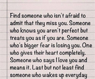 find someone who
