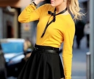 Classic Black with Yellow Outfit