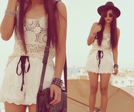 Boho Lace Summer Outfit