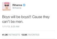 Boys will be boys