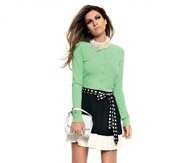 Denny Rose Skirt & Sweater Outfit