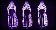 Neon High Heels