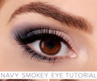 Navy Smokey Eye Tutorial