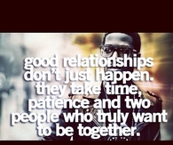 Good Relationships