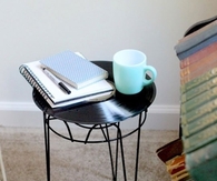 DIY Record Side Table