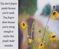 forgiving people