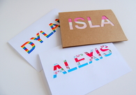 DIY Name Cards