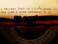 The love I give