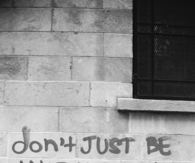 Don't just be another brick in the wall