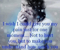 how much you hurt me