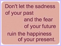 happiness of the present