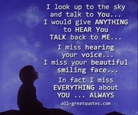 I Miss Everything About You