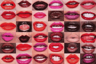 Collage of Lips