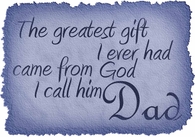 I call him Dad