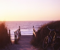 Sunset on the beach
