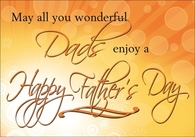 Enjoy a happy fathers day