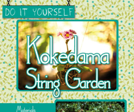 DIY Kokedama String Garden