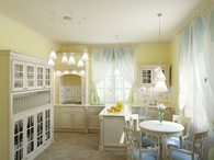 Country White Kitchen