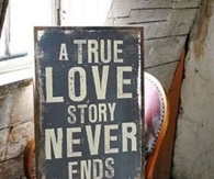 A true love story never ends