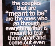 the Couples That Are Meant To Be