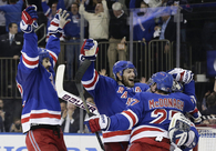 team celebration (goal scored)