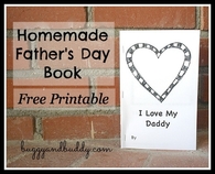 Homemade fathers day book