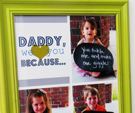 Fathers Day Photo Collage