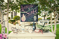 Outdoor Garden Tea Party