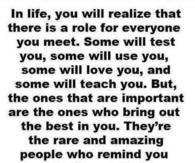 In life