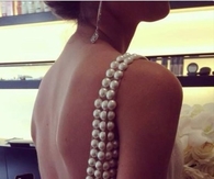 Glamorous Dress with Pearls
