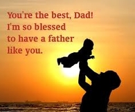 Im so blessed to have a father like you