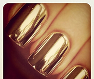 Gold nails