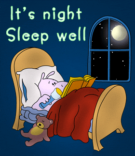 Its night sleep well