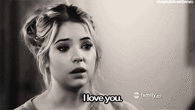 I love you