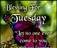 Blessings for Tuesday