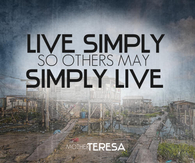 Live simply
